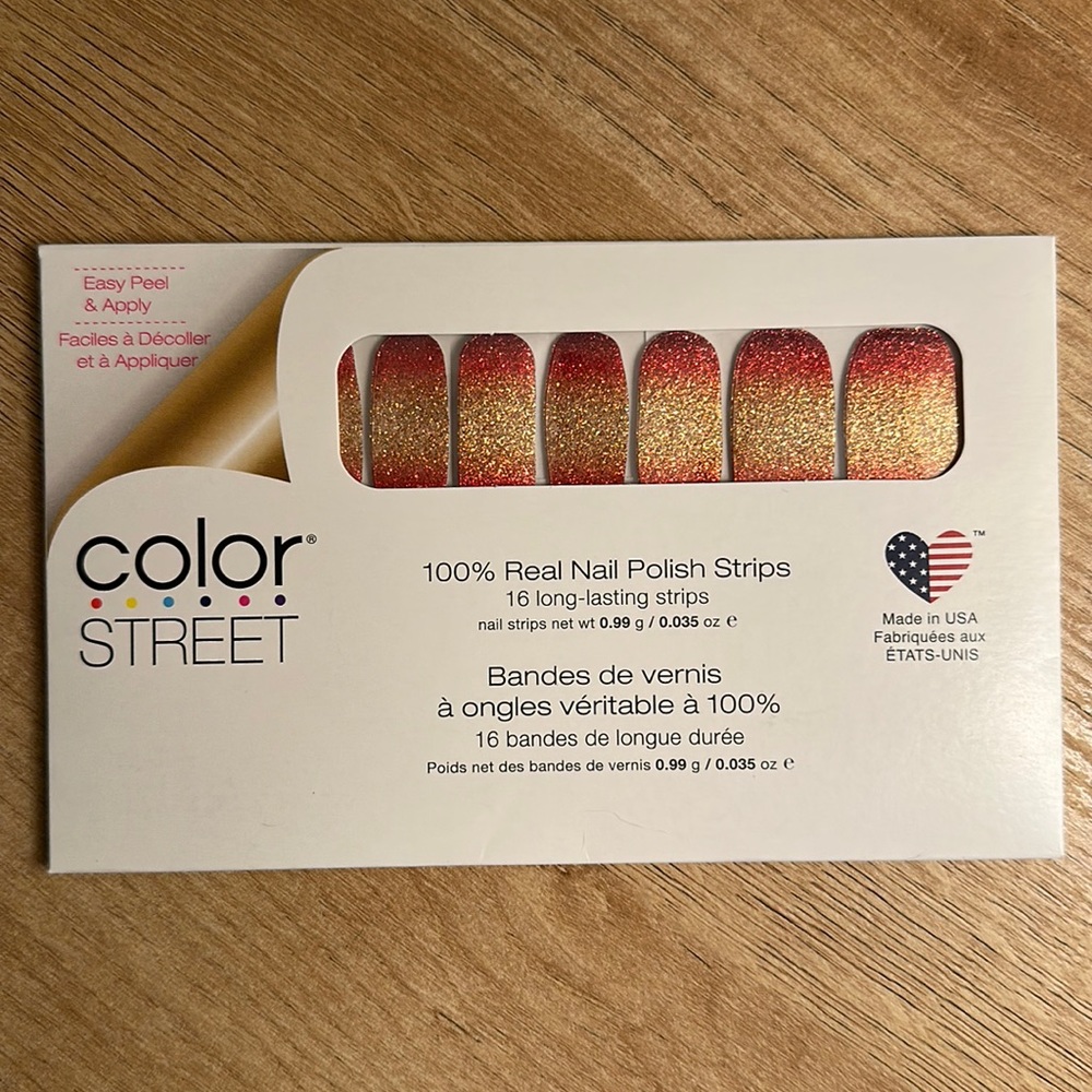 4/$15 | Sunset Boulevard | Color Street nail strips